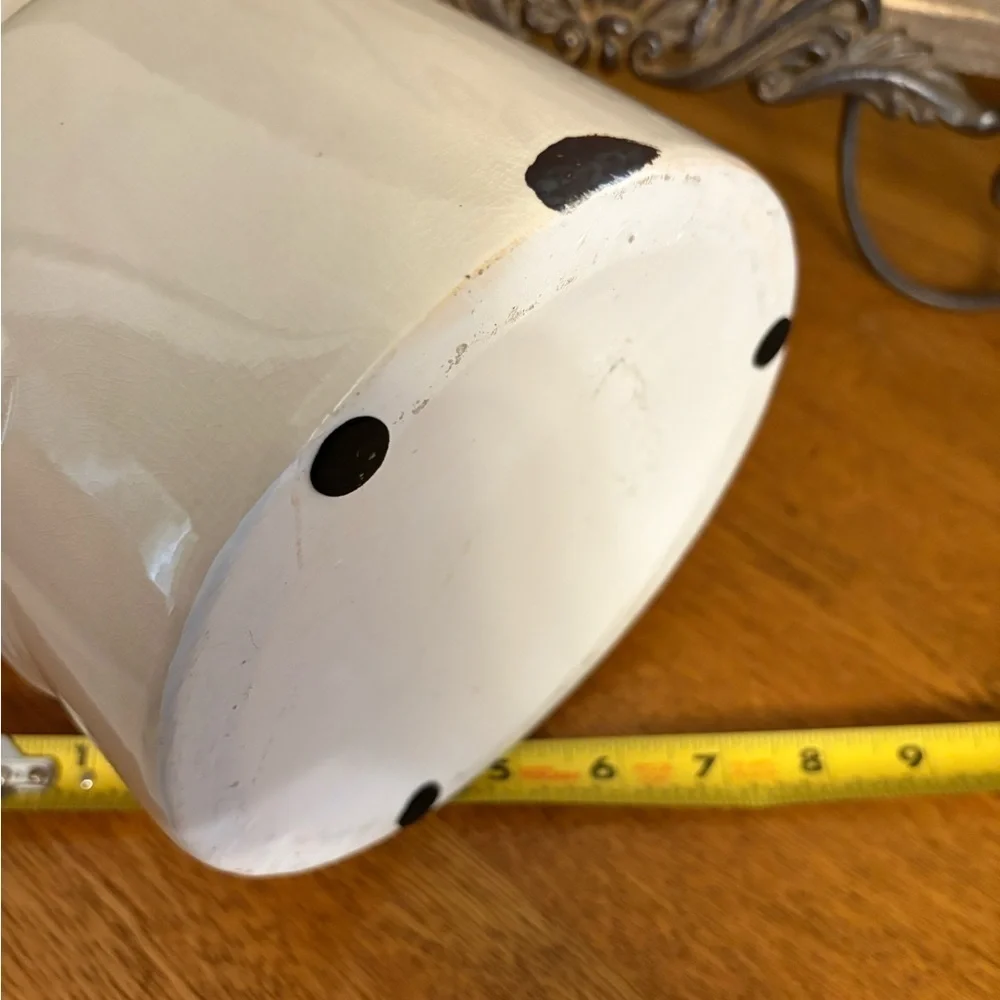 Ceramic jar/vase/ spoon holder